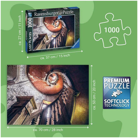 Oak Spiral 1000 Piece Jigsaw Puzzle for Adults