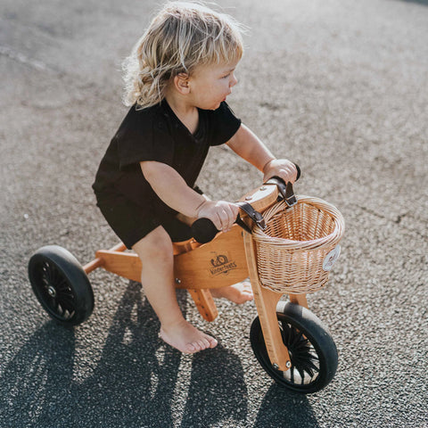Wicker Bike Basket
