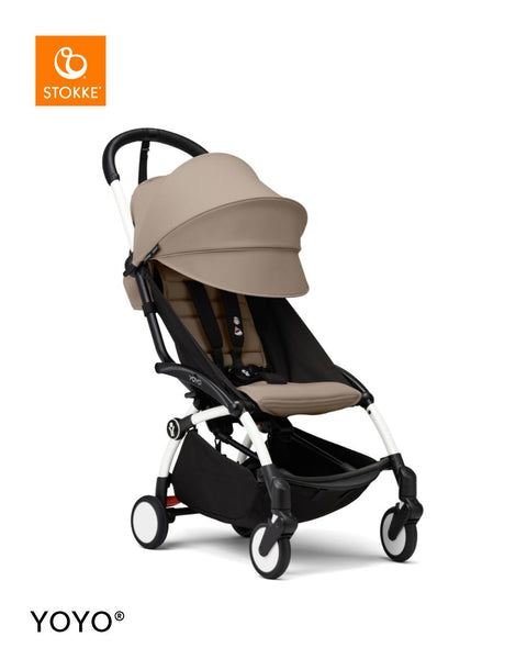 Stokke YOYO3 Frame 6+ Taupe Bundle