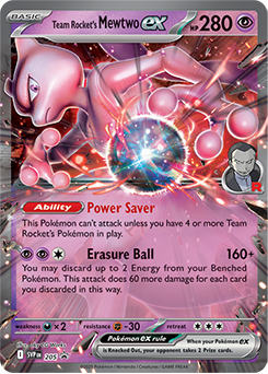Pokémon TCG: Team Rocket’s Mewtwo ex Box 