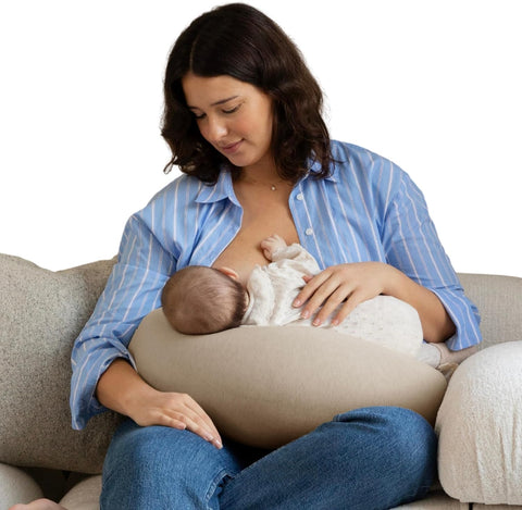 BBHUGME Adjustable Nursing Pillow - Seashell Beige /  Sand
