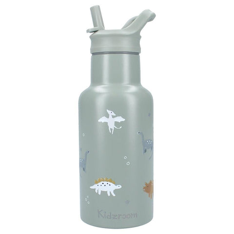 Metal Bottle 350ml Kidzroom Small talk- Green
