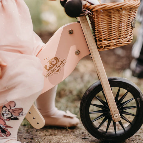 2-in-1 Tiny Tot+ Tricycle & Balance Bike - Rose