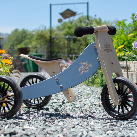 2-in-1 Tiny Tot+ Tricycle & Balance Bike - Slate Blue