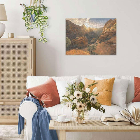 Zion Canyon USA 1000 Piece Jigsaw Puzzle