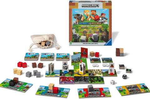 Minecraft Heroes of the Village Jigsaw Puzzle