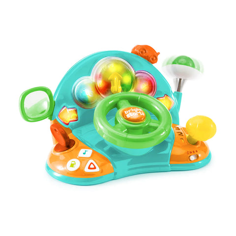 Bright Starts - Lights & Colors Driver Steering Wheel Baby Toy