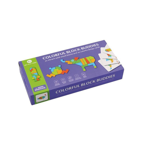 21 Colorful Block Buddies