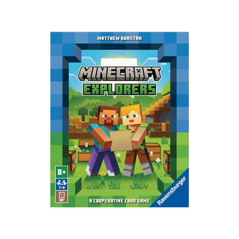 Ravensburger Minecraft Explorers Cooperative Card Game - Age 8+