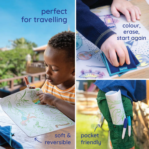 Super Construction Reversible Mini Playmat