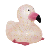 Glitter Flamingo Duck