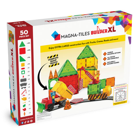 MAGNA-TILES® Builder XL 50-Piece Set