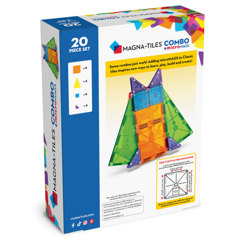 MAGNA-TILES® microMAGS Combo 20 - Piece Set