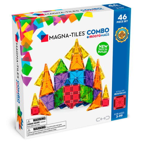 MAGNA-TILES® microMAGS Combo 46-Piece Set