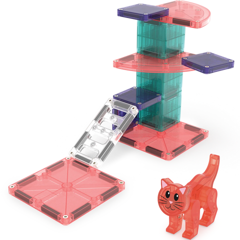 MAGNA-TILES® Cat Tree 13-Piece Set