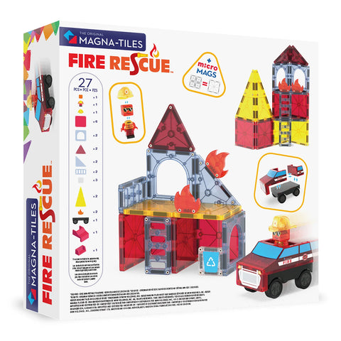 MAGNA-TILES® Fire Rescue 27-Piece Set
