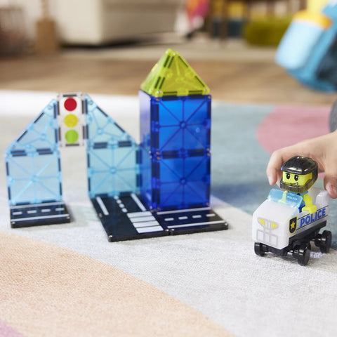 MAGNA-TILES® Police Patrol 20-Piece Set