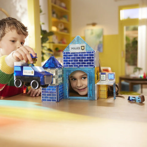 MAGNA-TILES® Police Station 35-Piece Set
