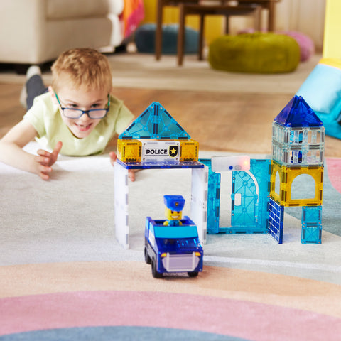 MAGNA-TILES® Police Station 35-Piece Set
