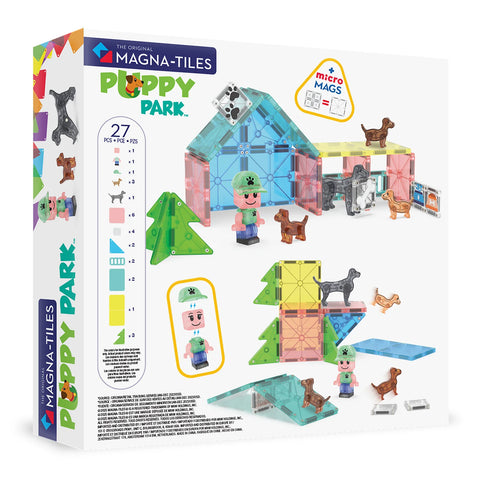 MAGNA-TILES® Puppy Park 27-Piece Set