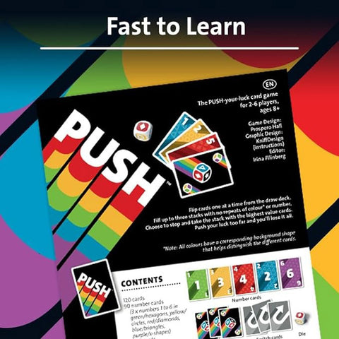 Push Family Card Game
