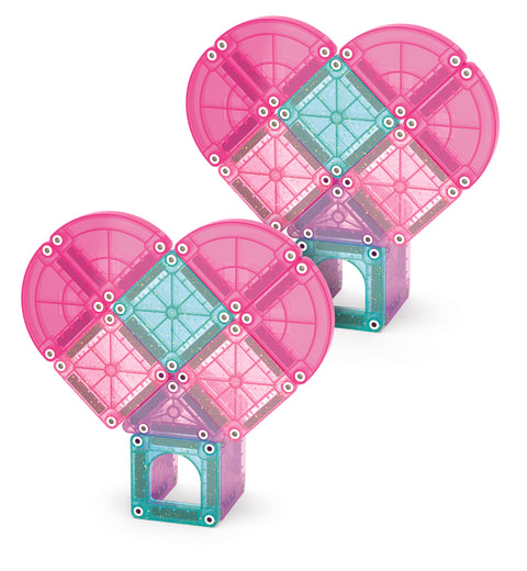 MAGNA-TILES® - microMAGS Heart to Heart 26 Piece Travel Set
