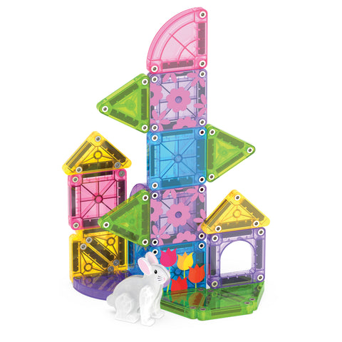 MAGNA-TILES® - microMAGS Spring Garden 24 Piece Travel Set