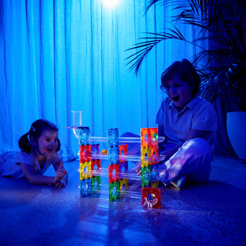 Cleverclixx - Ball Run Dazzling Lights Pack Intense 100 pieces