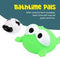 MOON Bath Farm Animals Toy Set – Floating Barnyard Bathtub Toys for Toddlers