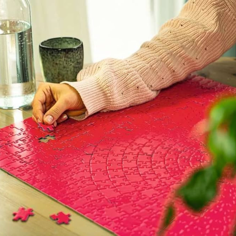 Krypt Pink 654 Piece Jigsaw Puzzle