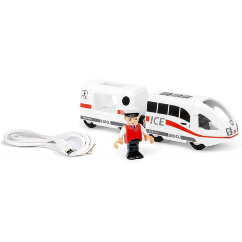 BRIO - ICE Rechargeable Train with USB Cable – Age 3+