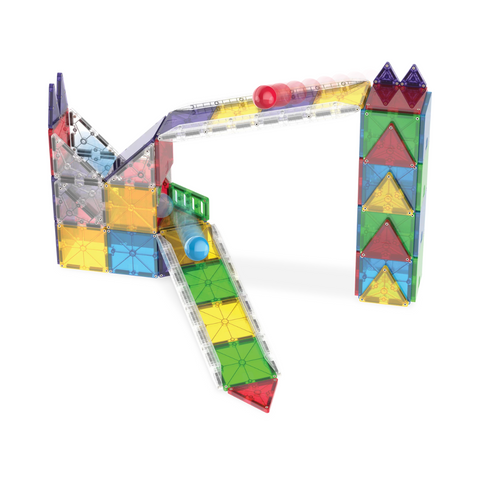 MAGNA-TILES® Rail Racers Deluxe 90-Piece Set