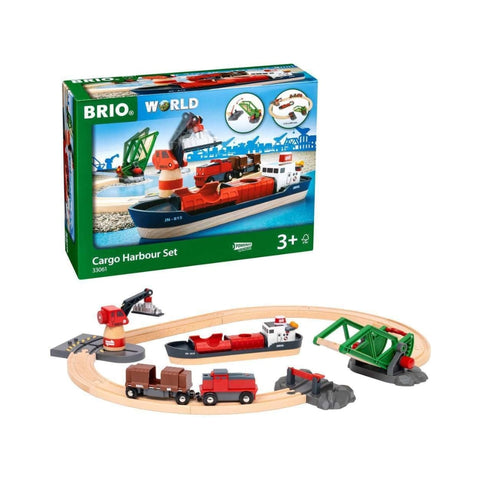 BRIO - Cargo Harbour Set – Ages 3+
