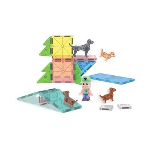 MAGNA-TILES® Puppy Park 27-Piece Set