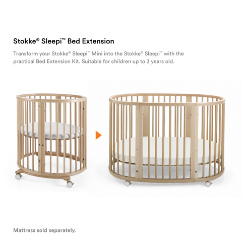 Stokke Sleepi Bed Extension. Natural