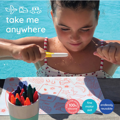 Super Construction Reversible Mini Playmat