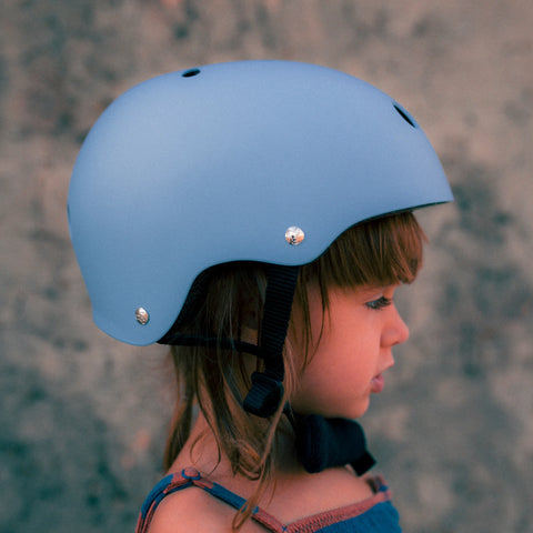 Helmet Matte Slate Blue (Adjustable)
