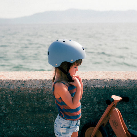Helmet Matte Slate Blue (Adjustable)