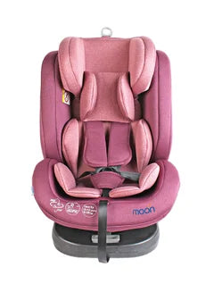 MOON Rover -Baby/Infant Car seat Group:(0+,1,2,3) (0-12 years) 360° Rotate - Pink