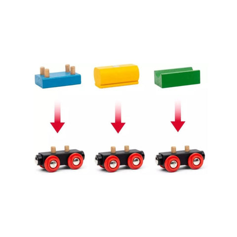 Classic Figure 8 Wooden Train Set - Anniversary Edition - 22 Pieces