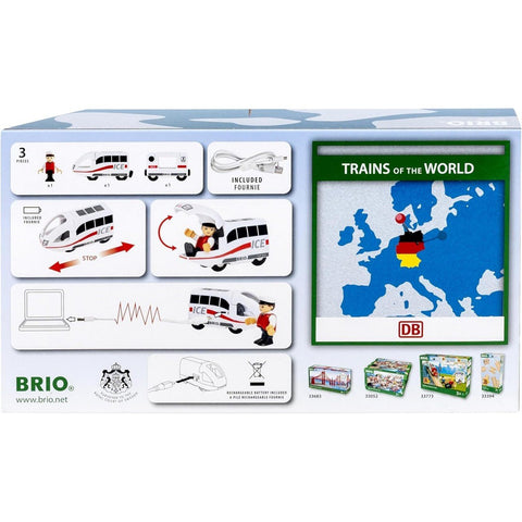 BRIO - ICE Rechargeable Train with USB Cable – Age 3+