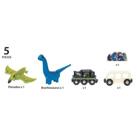 BRIO Dinosaur Battery Train – Ages 3+