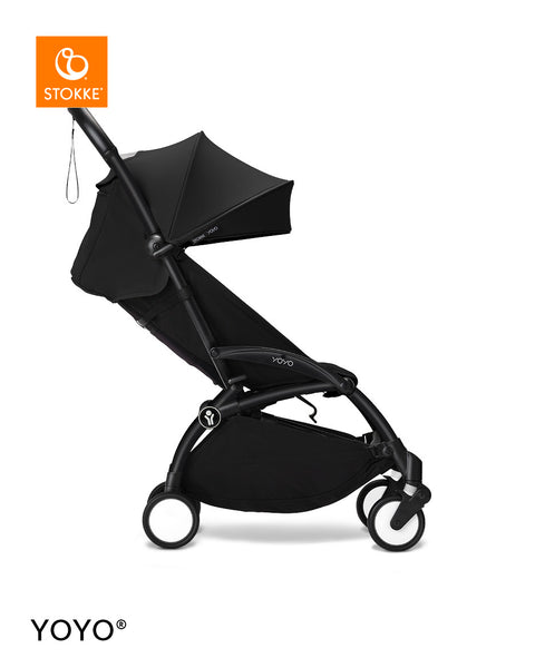 Stokke YOYO3 Frame 6+  Black Bundle