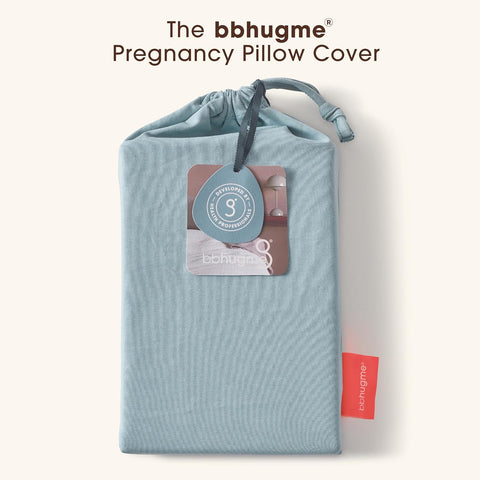 BBHUGME Organic Pregnancy Pillow cover EUCALYPTUS