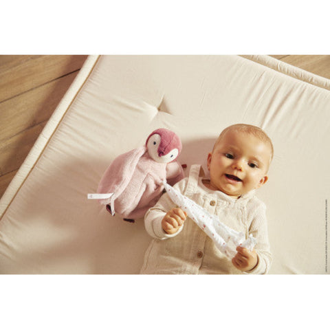 KISSING PLUSH PENGUIN PINK