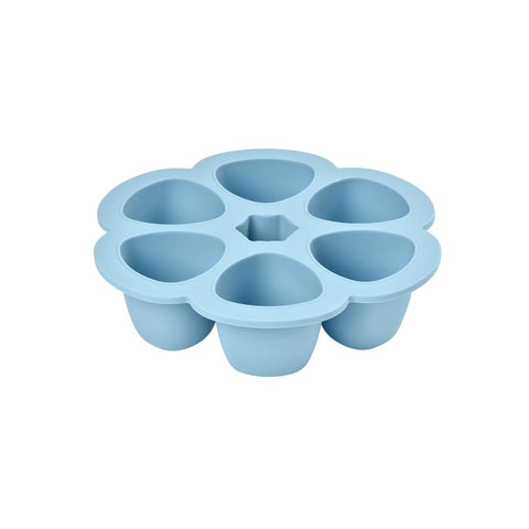 BEABA Silicone Multiportions 6 x 150ml Windy Blue