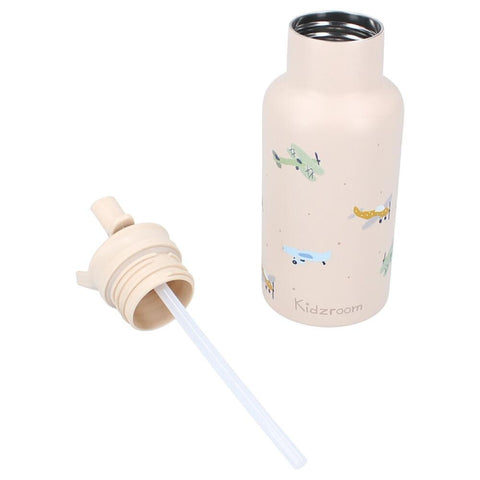 Metal Bottle 350ml Kidzroom Small Talk- Beige