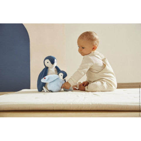 CUDDLE PLUSHIES PENGUIN BLUE