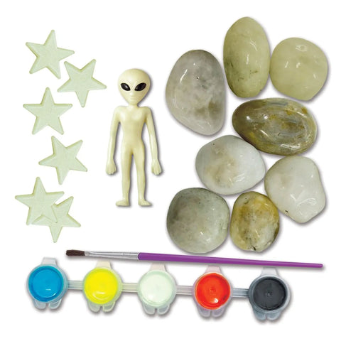 Space Rock Painting