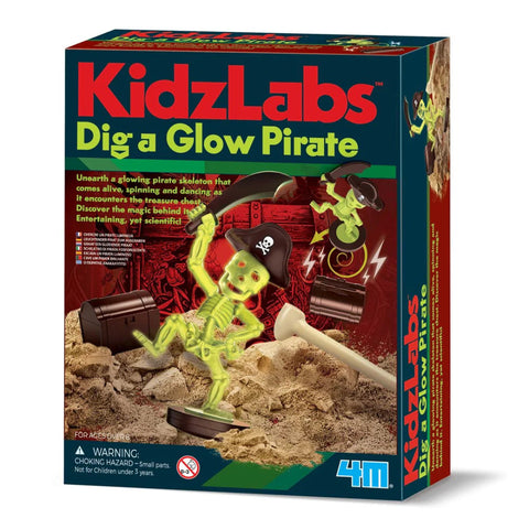 4M Dig a Glow Pirate